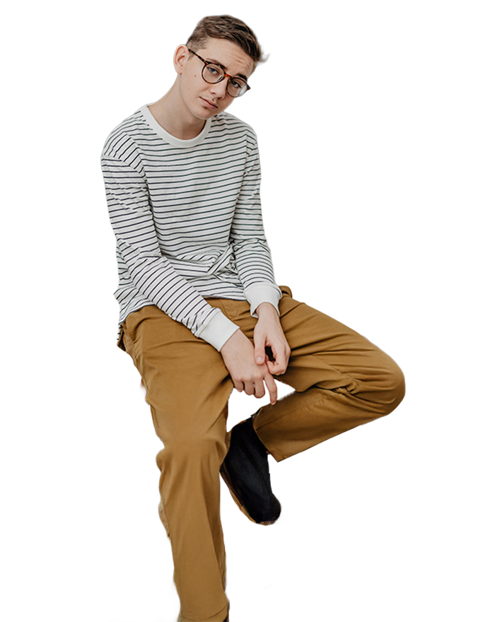 High school student earning college credit through dual enrollment program