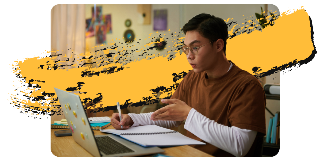 Teen pursuing intense interests