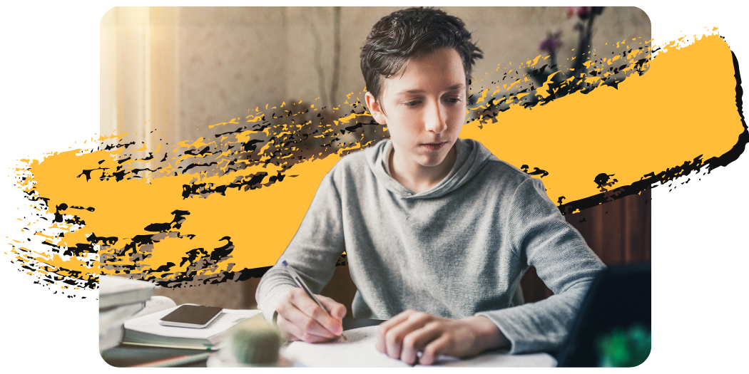 Student demonstrating advanced competency mastery through large-scale projects